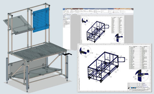 Программное изделие CAO - BEEVisio - BeeWaTec AG - 3D / 2D-3D