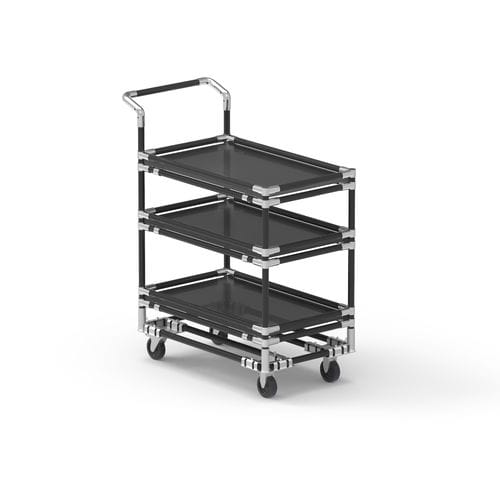 Транспортная тележка - Basis trolley - BeeWaTec AG - из металла / с роликами