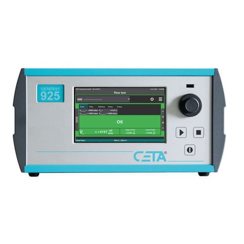 Тестер безопасность - CETATEST 925 - CETA Testsysteme GmbH - давления / расхода / с ламинарным потоком