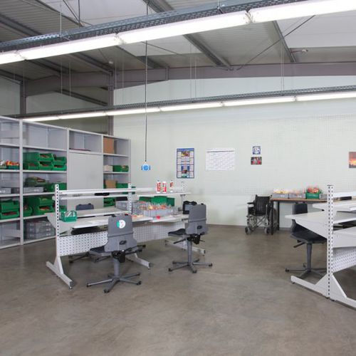 Рабочее место для цеха - EAP - Otto Kind GmbH & Co. KG - эргономичное / гигиеническое