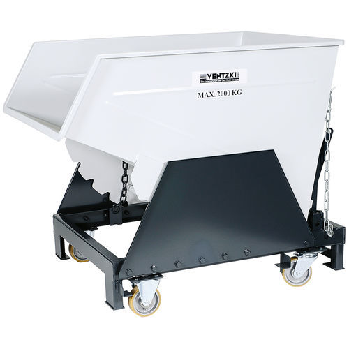 Опрокидыватель на колесах - LC 8 series - Ventzki Handling Systems - с ручным управлением / с фронтальной загрузкой