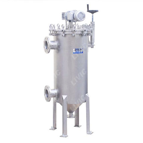 Жидкостный фильтр - DFM series - Shanghai LIVIC Filtration System Co., Ltd. - с корзиной / самоочищающийся