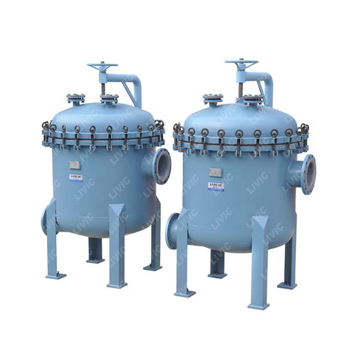 Жидкостный фильтр - BFM series - Shanghai LIVIC Filtration System Co., Ltd. - с множеством отделений / из нержавеющей стали / большой расход