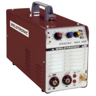 Сварочный аппарат MMA - POCKI 141 HF - WELDTRONIC SRL - TIG / монофазовый / двойной импульсный режим