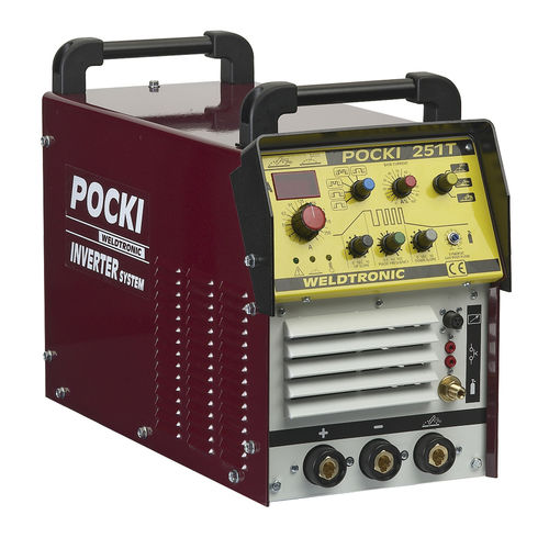 Сварочный аппарат MMA - POCKI 251 T - WELDTRONIC SRL - TIG / трехфазовый / двойной импульсный режим