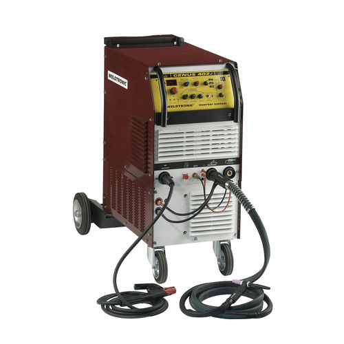 Сварочный аппарат MMA - GENUS 402i  - WELDTRONIC SRL - TIG / трехфазовый / двойной импульсный режим
