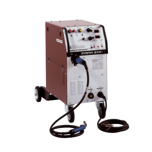 Сварочный аппарат MIG-MAG - SYNTH213 - 313 – 413 - 313/R - 413/R - WELDTRONIC SRL - трехфазовый / полуавтоматический / с устройством для намотки нитки