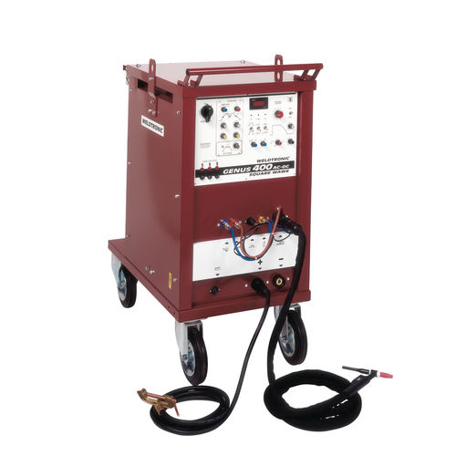 Сварочный аппарат TIG - GENUS 250 - 400 AC / DC - WELDTRONIC SRL - трехфазовый / с тиристором / электронный