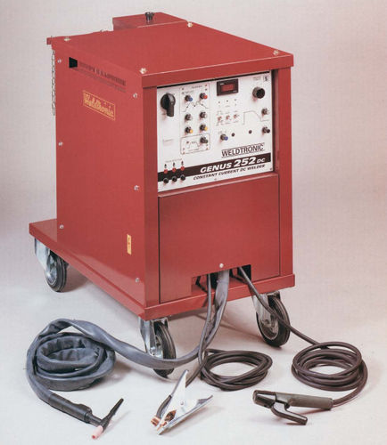 Сварочный аппарат TIG - GENUS 252 DC – 402 DC  - WELDTRONIC SRL - трехфазовый / DC / с тиристором