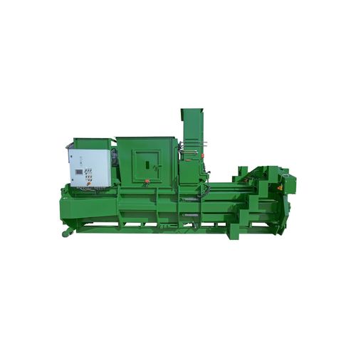 Упаковочный пресс для картона - Albamat 500 V5 - abba-Pressen Vertriebs GmbH & Co KG - для бумаги / для пластмассы / горизонтальный