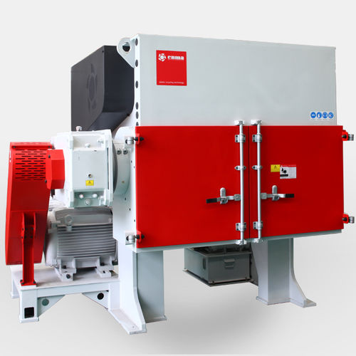 Первичный измельчитель - EBS series - ENMA Granulator (China) Co.,Ltd - с 1 валом / для дерева / для шин
