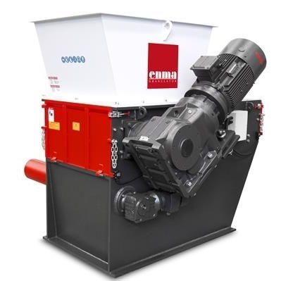 Первичный измельчитель - ELS series - ENMA Granulator (China) Co.,Ltd - с 1 валом / металлический / для твердых и сыпучих отходов