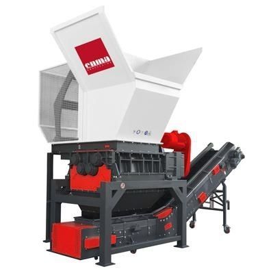 Первичный измельчитель - EFS series - ENMA Granulator (China) Co.,Ltd - с 4 валами / для дерева / для отходов