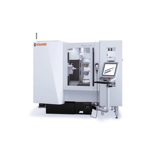 Заточный станок для режущих инструментов - VGRIND 360S - VOLLMER WERKE Maschinenfabrik GmbH - для буровой коронки / 5 осей / высокой точности