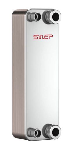Паяный пластинчатый теплообменник - B26 - SWEP International - жидкость/жидкость / из нержавеющей стали / из меди