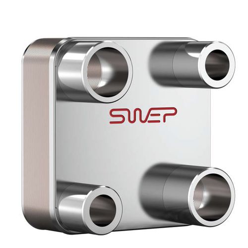 Паяный пластинчатый теплообменник - B30 - SWEP International - жидкость/газ / из нержавеющей стали / из меди