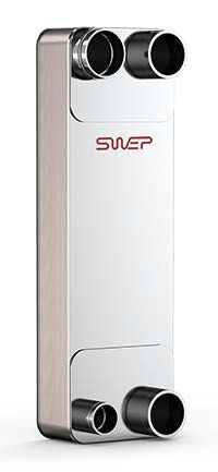 Паяный пластинчатый теплообменник - B500T - SWEP International - жидкость/жидкость / из нержавеющей стали / из меди
