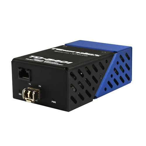 Коммуникационный преобразователь - TD-5401 - FiberPlex Technologies, LLC - мощности / оптического волокна / одномодовый-многомодовый