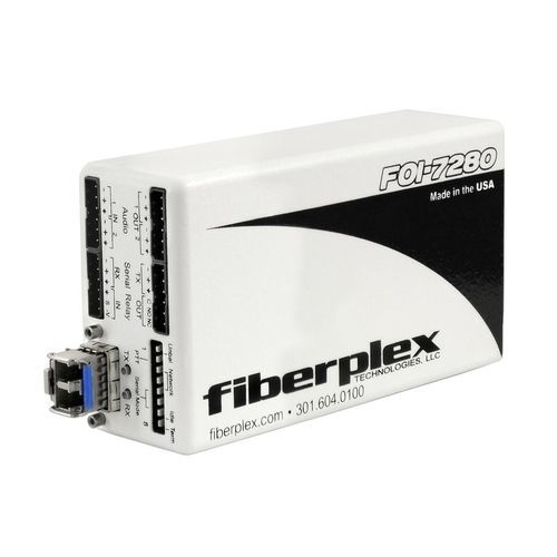 Приемопередатчик для оптоволокна - FOI-7280 - FiberPlex Technologies, LLC - двунаправленный / аналоговый