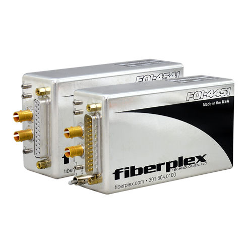 Коммуникационный преобразователь - FOI-4451 - FiberPlex Technologies, LLC - последовательный / оптического волокна / RS422