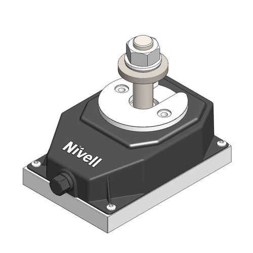 Вставка для нивелирования с резьбовым стержнем с метизой - DKP-2/10 M20x80 (105) - NIVELL - прецизионная