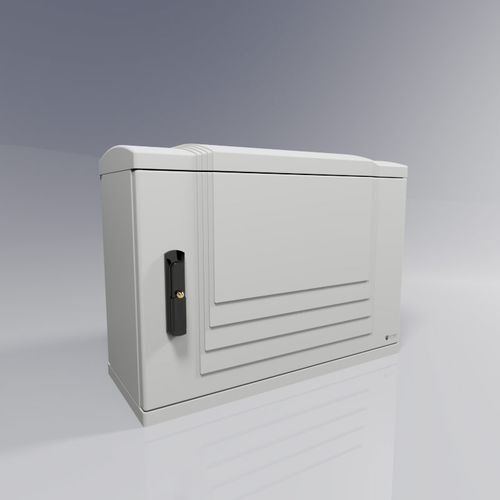 Напольный электрический шкаф - ART-57 - SAFYBOX - их полиэстера, армированного стекловолокном / стеклопластик / для телекоммуникационного оборудования