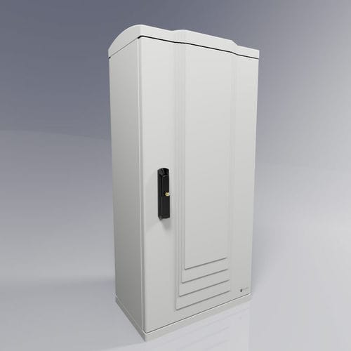 Напольный электрический шкаф - ART-105 - SAFYBOX - их полиэстера, армированного стекловолокном / стеклопластик / для телекоммуникационного оборудования