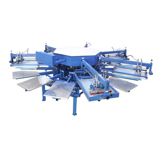 Автоматическая машина для трафаретной печати - GW-6C-14S - Dongguan Hoystar Printing Machinery Co.,Ltd - 6-цветная / для текстиля / для этикеток