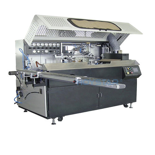 Автоматическая машина для трафаретной печати - GW-1A-UV - Dongguan Hoystar Printing Machinery Co.,Ltd - полностью автоматическая / монохромная / для стеклянных бутылок