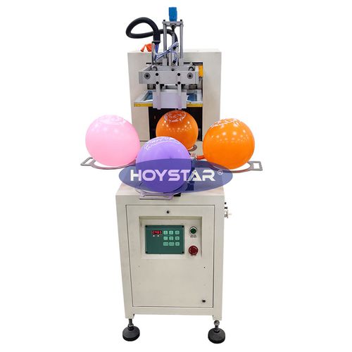 Автоматическая машина для трафаретной печати - GW-BL-4 - Dongguan Hoystar Printing Machinery Co.,Ltd - монохромная / для воздушных шаров / поворотная