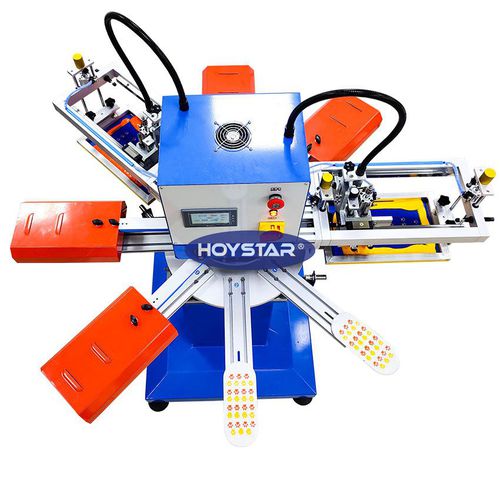 Машина для трафаретной печати для носков - GW-200TRS-WZ - Dongguan Hoystar Printing Machinery Co.,Ltd - автоматическая / полуавтоматическая / 2-цветная