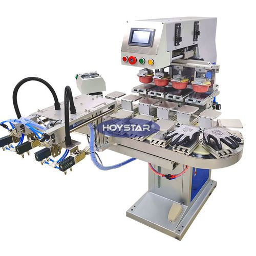 4-цветная машина для тампопечати - GW-P4C-G - Dongguan Hoystar Printing Machinery Co.,Ltd