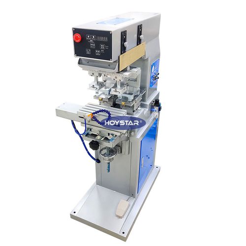 Машина для тампопечати с закрытым красочным аппаратом - GW-P2S-CP - Dongguan Hoystar Printing Machinery Co.,Ltd - 2-цветная / пневматическая