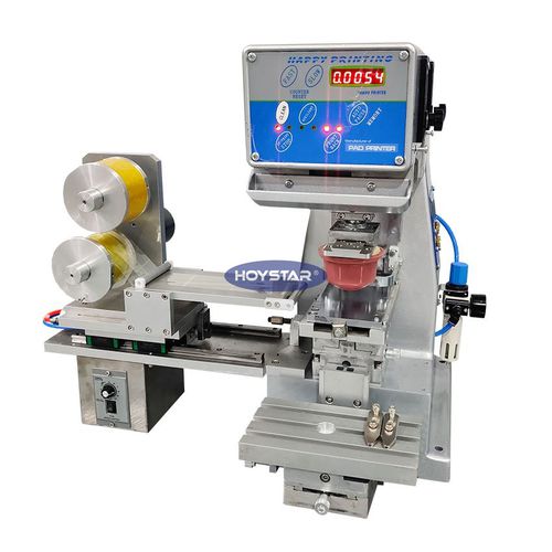 Машина для тампопечати с закрытым красочным аппаратом - GW-MINI-C - Dongguan Hoystar Printing Machinery Co.,Ltd - полуавтоматическая / для игрушечной промышленности / для электронной промышленности