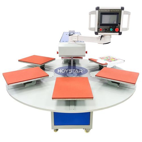 Печатный станок с теплопередачей - GW-HP - Dongguan Hoystar Printing Machinery Co.,Ltd - для текстиля / цветной / автоматический