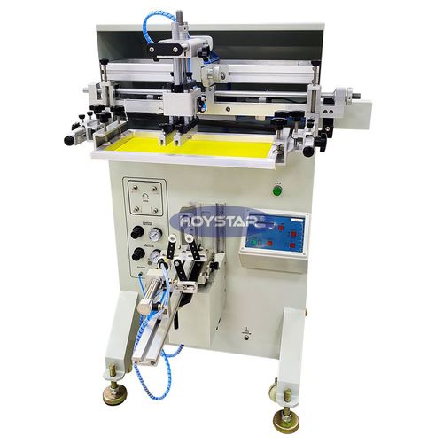 Полуавтоматическая машина для трафаретной печати - GW-2A - Dongguan Hoystar Printing Machinery Co.,Ltd - монохромная / для стеклянных бутылок / для пластиковых бутылок