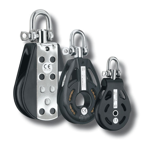 Поворотный блок-зажим - EN13157, 4kN - 22.5kN - Harken Industrial - для кабеля / со скобой