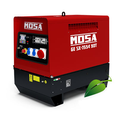 Дизельная генераторная установка - GE SX-7554 YDT - MOSA - трехфазовая / монофазовая / переносная