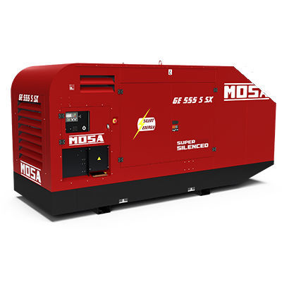 Дизельная генераторная установка - GE 555 SSX - MOSA - трехфазовая / стационарная / 50 Гц