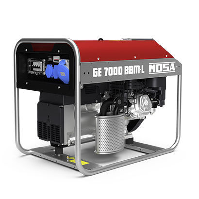 Дизельная генераторная установка - GE 7000 BBM-L - MOSA - монофазовая / стационарная / 50 Гц