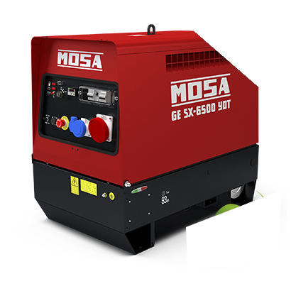 Дизельная генераторная установка - GE SX-6500 YDT - MOSA - трехфазовая / монофазовая / стационарная