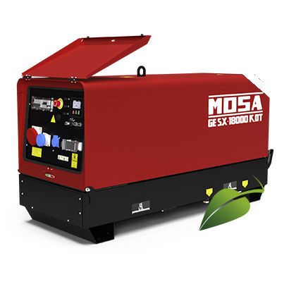 Дизельная генераторная установка - GE SX-18000 KDT - MOSA - трехфазовая / монофазовая / стационарная
