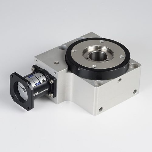 Роторный стол с шаговым двигателем - MDT36012-HP-i10-AK-B - MM Engineering GmbH - горизонтальный