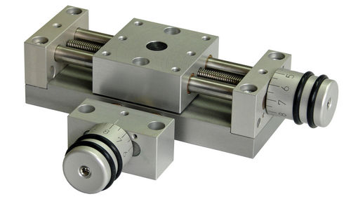 Линейный стол позиционирования - KT1104-L-PT2304-SKL - MM Engineering GmbH - с ручным управлением / 2 оси