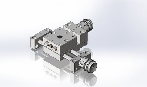 Линейный стол позиционирования - KT7312-KR-PT2512 - MM Engineering GmbH - с ручным управлением / 2 оси
