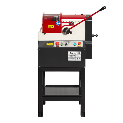 Кромкострогальный станок для трубы - BEAVER 3 S - Copier Machinery - электрический / стационарный / для канализации