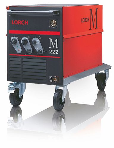 Сварочный аппарат MIG-MAG - M222 - Lorch Schweißtechnik GmbH - монофазовый / мобильный