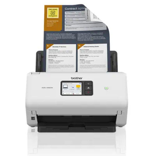 Сканер для документов с высокой скоростью - ADS3350W - Brother Industries - сенсорный / цветной / беспроводной