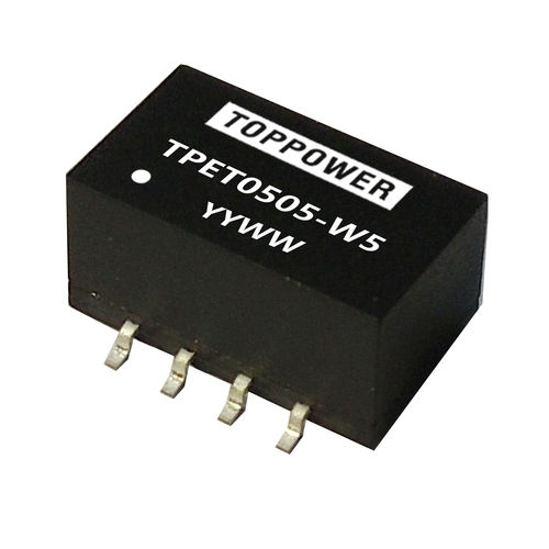 Преобразователь DC/DC SMD - TPET-W5 series - Guangzhou Top Power Electronics Technology Co.,Ltd - компактный / нестабилизированный