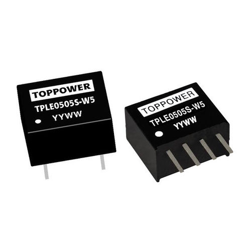 Преобразователь DC/DC DIP - TPLE-W5 series - Guangzhou Top Power Electronics Technology Co.,Ltd - SIP / нестабилизированный